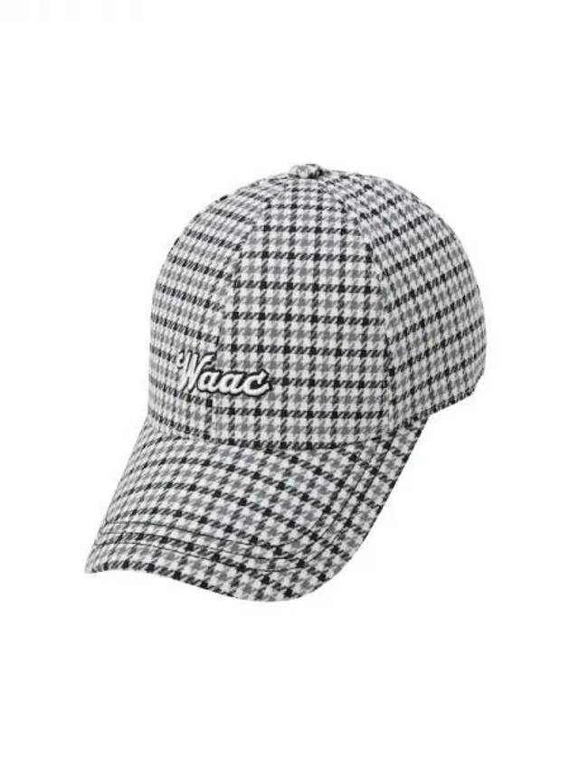 Golf Houndstooth Ball CapWGRCX24671GYX Domestic Product GQ0Z24082635190 - WAAC - BALAAN 1