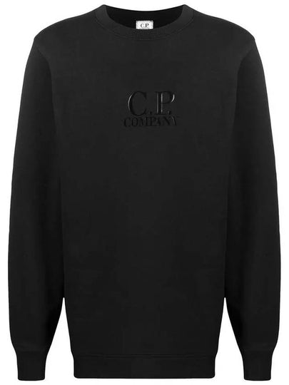 Men's Logo Printing Sweatshirt Black - CP COMPANY - BALAAN 2