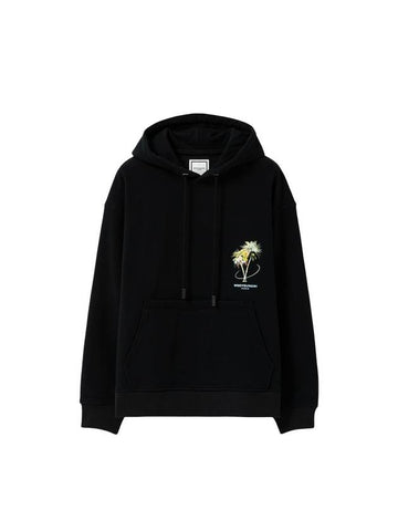 Palm Tree Hoodie Black - WOOYOUNGMI - BALAAN 1