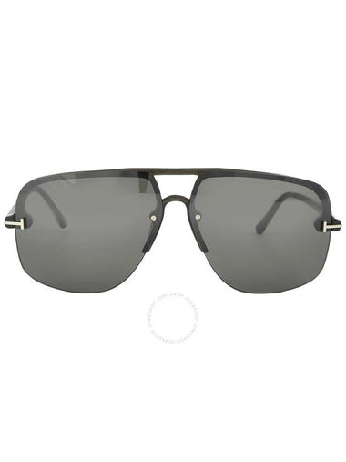 Tom Ford Hugo Smoke Gradient Navigator Men's Sunglasses FT1003 51B 63 - TOM FORD - BALAAN 1