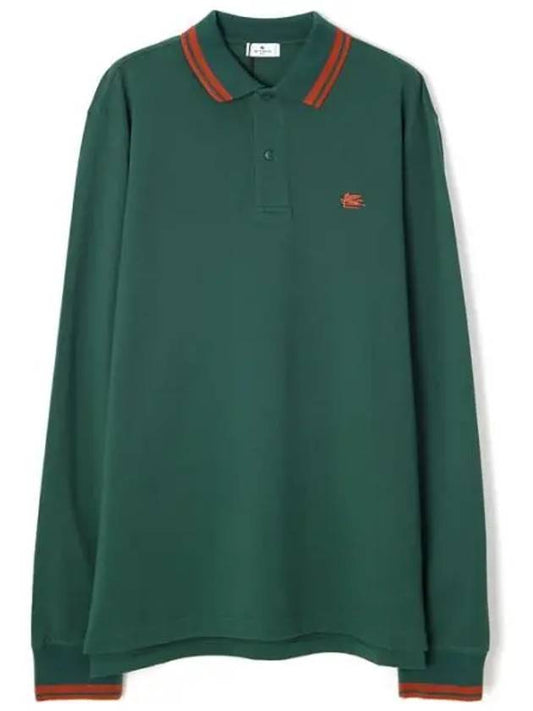 Sweatshirt PEGASO Polo Shirt 1Y529 9292 0250 Pegaso Polo Long Sleeve - ETRO - BALAAN 1