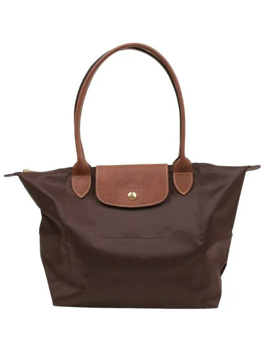 Le Pliage Original Medium Tote Bag Brown - LONGCHAMP - BALAAN 2