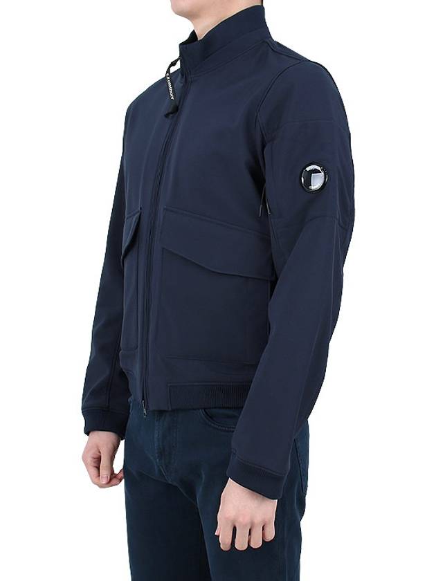 Shell-R Bomber Jacket Navy - CP COMPANY - BALAAN 5