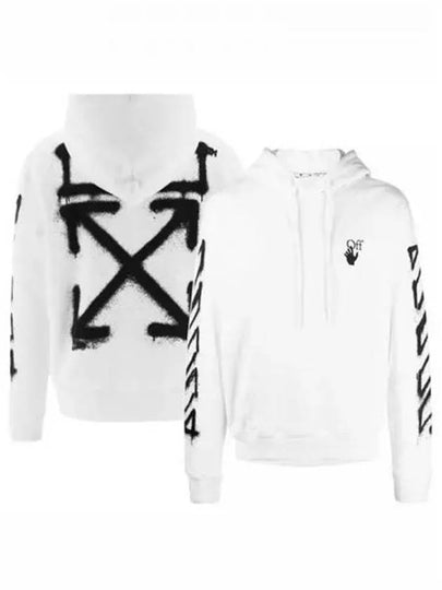 Spray Marker Arrow Hoodie White - OFF WHITE - BALAAN 2