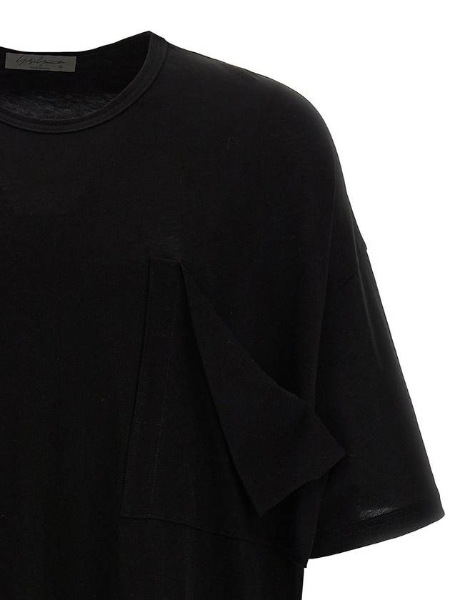 Yohji Yamamoto Raw Pocket T-Shirt - YOHJI YAMAMOTO - BALAAN 3