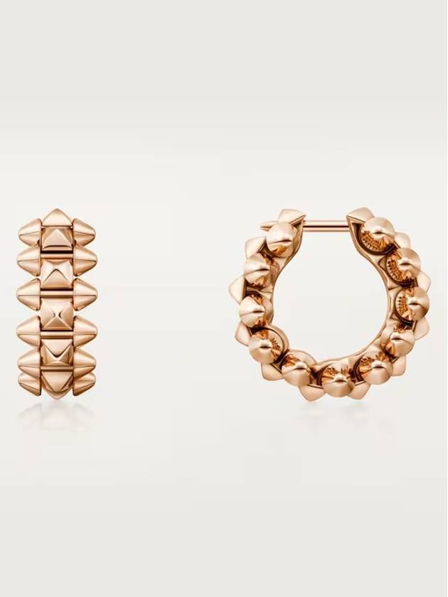 Clash De Mini Earrings Rose Gold - CARTIER - BALAAN 3