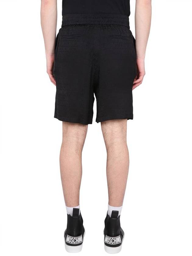 short pants 03072649 0555 BLACK - MOSCHINO - BALAAN 5