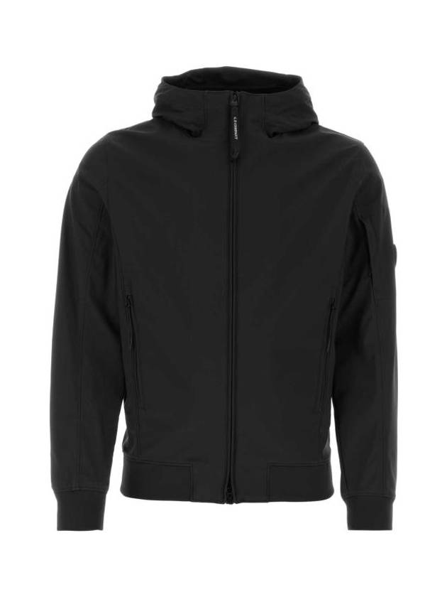 Shell R Hooded Jacket Black - CP COMPANY - BALAAN 1