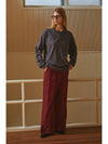 button corduroy pants burgundy - FOR THE WEATHER - BALAAN 9