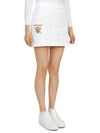 Women's Padded H-Line Skirt White - HORN GARMENT - BALAAN 4