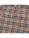 Vintage Check Wool Cotton Over Long Sleeve Shirt Archive Beige - BURBERRY - BALAAN 7