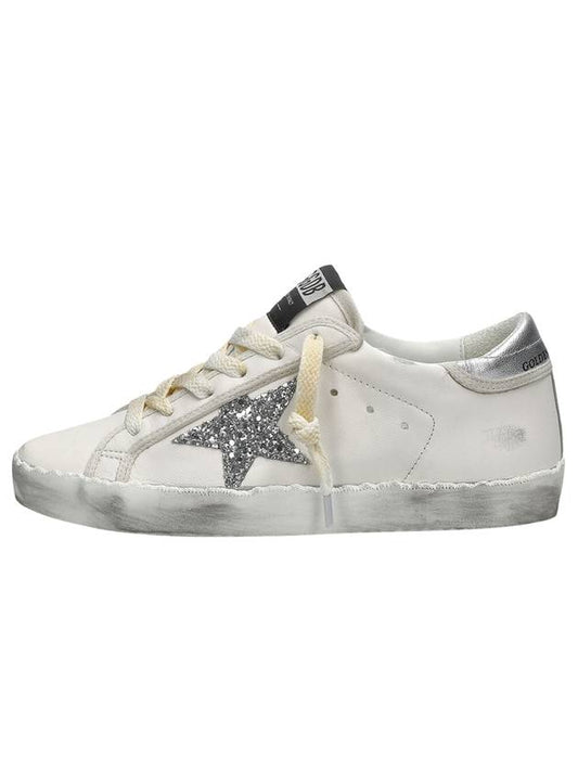 Superstar Silver Tab Low-Top Sneakers White - GOLDEN GOOSE - BALAAN 1