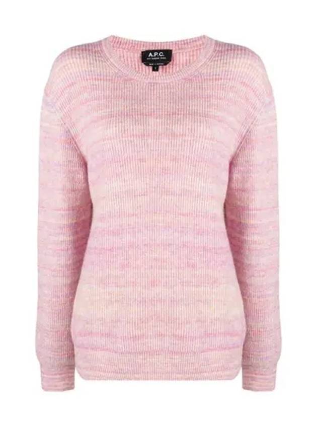 Women's Elisa Knit Top Pink - A.P.C. - BALAAN 1