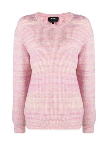 WoMen's Elisa Knit Top Pink - A.P.C. - BALAAN 1