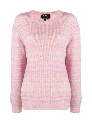 Women's Elisa Knit Top Pink - A.P.C. - BALAAN 1