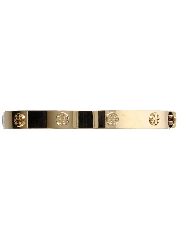 Miller Hinged Stud Bangle Bracelet Gold - TORY BURCH - BALAAN 2