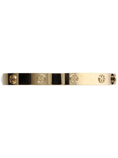 Miller Hinged Stud Bangle Bracelet Gold - TORY BURCH - BALAAN 2