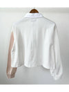 Eastman Paneled Rugby Long Sleeve Cotton PK Shirt Offwhite - STUSSY - BALAAN 3