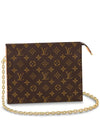 Toiletry Chain Monogram Pouch Bag Brown - LOUIS VUITTON - BALAAN 4