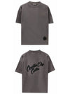 Cotton Silk Jersey Short Sleeve T-Shirt Brown - DIOR - BALAAN 5