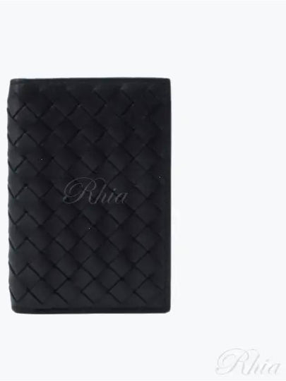 Intrecciato Card Wallet Black - BOTTEGA VENETA - BALAAN 2