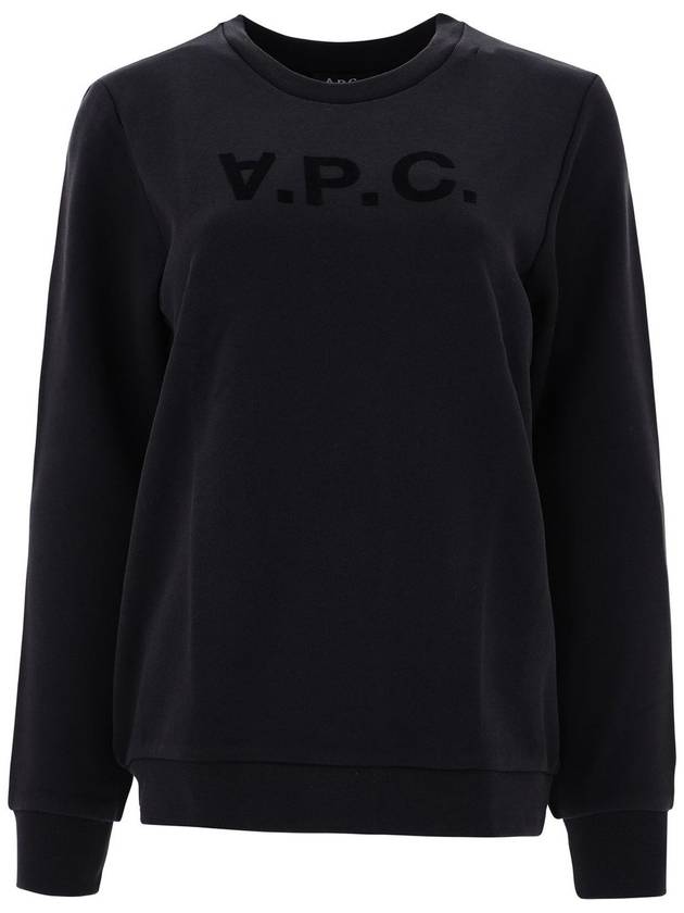 VPC Logo Sweatshirt Black - A.P.C. - BALAAN 2