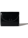 Dot two pocket coin business card wallet black - LE MASQUE - BALAAN 3