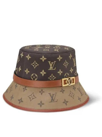 Dauphine Bucket Hat Brown - LOUIS VUITTON - BALAAN 1