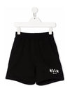 Kids Women s Logo Print Shorts MS028742 110 - MSGM - BALAAN 1