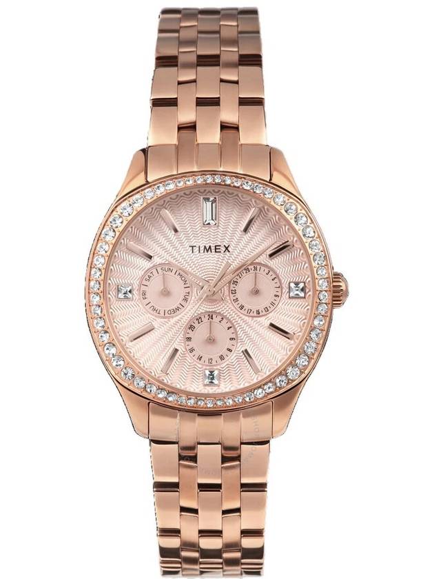 Ariana 36mm stainless steel watch rose gold - TIMEX - BALAAN 2