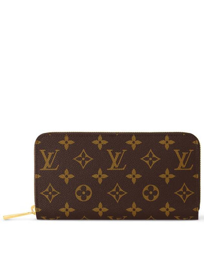 Monogram Canvas Zippy Long Wallet Brown Red - LOUIS VUITTON - BALAAN 2