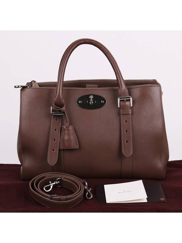 Bayswater double zip medium tote and shoulder bag - MULBERRY - BALAAN 10