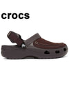 Clog Yukon Vista 2 Sandals Espresso 207142 206 - CROCS - BALAAN 1