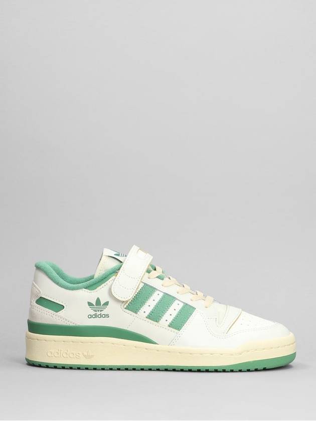 Adidas Forum 84 Low Top Sneakers Green Ivory - ADIDAS - BALAAN 2