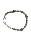 CD Diamond Buffalo Bracelet Antique Silver - DIOR - BALAAN 2