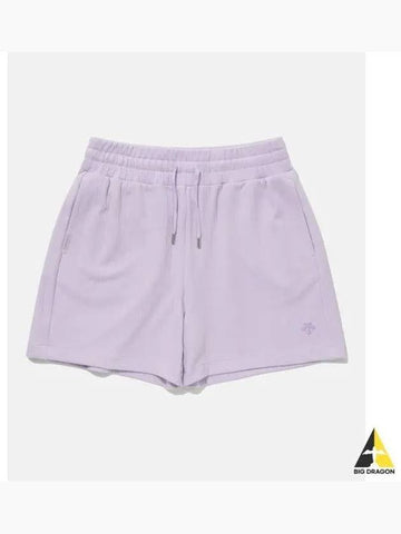 Women s 4 quarter jacquard knit shorts lavender - DESCENTE - BALAAN 1