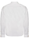 Men's Embroidered ORB Long Sleeve Shirt White - VIVIENNE WESTWOOD - BALAAN 4