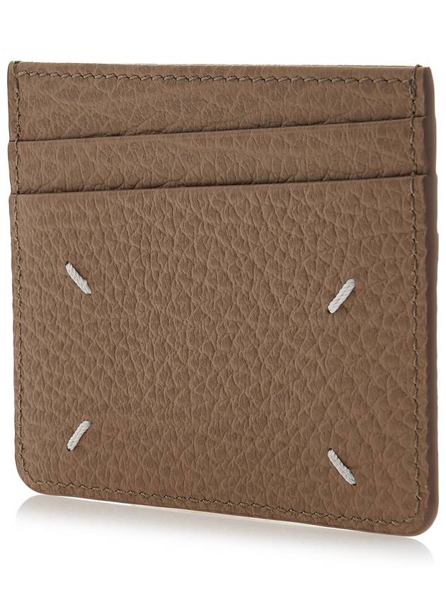 Four Stitch Card Wallet Brown - MAISON MARGIELA - BALAAN 3