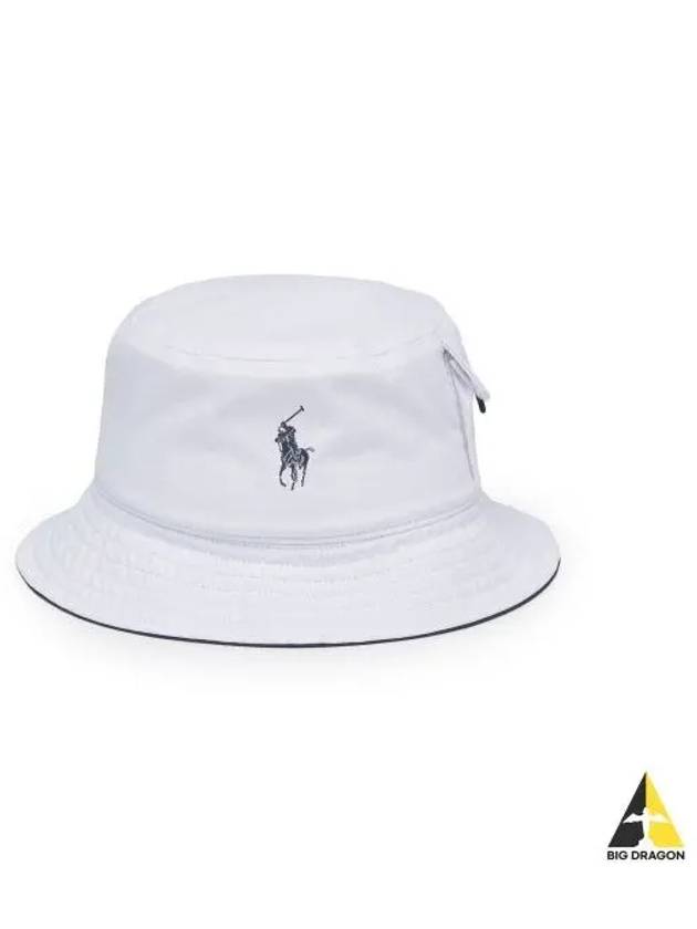 Performance Bucket Hat White - POLO RALPH LAUREN - BALAAN 1