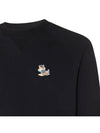 Dressed Fox Patch Classic Sweatshirt Black - MAISON KITSUNE - BALAAN 5