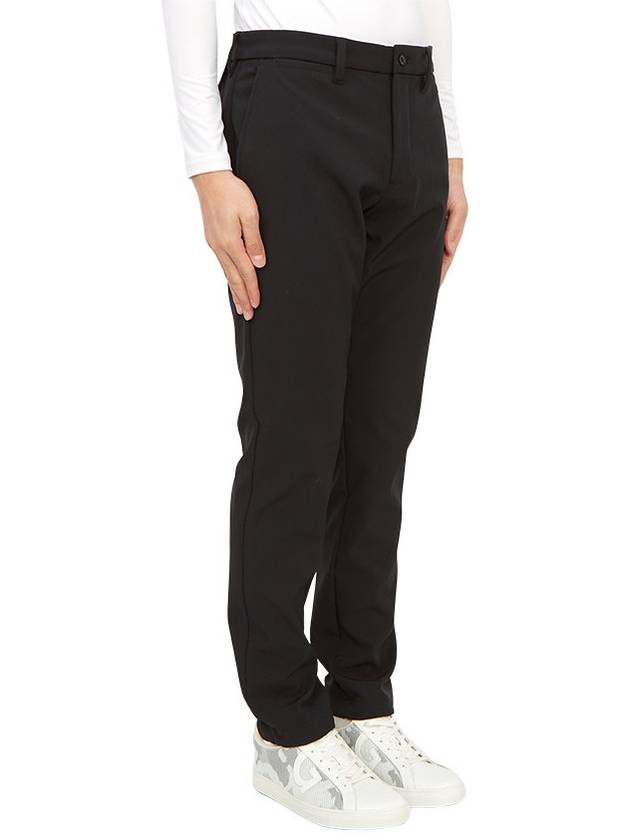 Men's Elote Bonded Fleece Stretch Pants Black - J.LINDEBERG - BALAAN 4