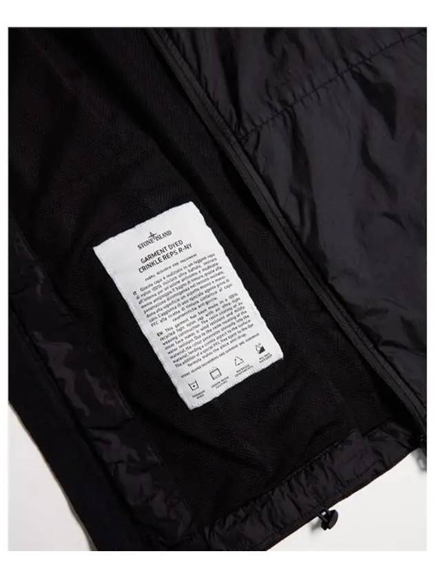 Garment Dyed Crinkle Reps R-Nylon Jacket Black - STONE ISLAND - BALAAN 7