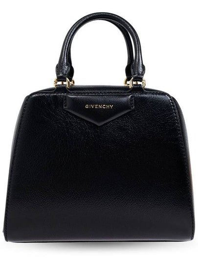 Antigona Cube Leather Mini Bag Black - GIVENCHY - BALAAN 2