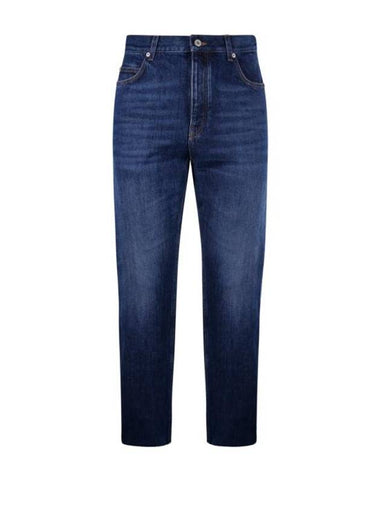 Fisherman Jeans Washed Indigo - LOEWE - BALAAN 1