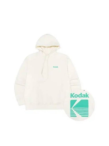 KODAK Apparel Color Eye Semi Overfit Hooded Sweatshirt IVORY - KODO - BALAAN 1