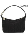 Butterfly Small Shoulder Bag Black - GANNI - BALAAN 3