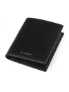 4G Classic Leather Half Wallet Black - GIVENCHY - BALAAN 4