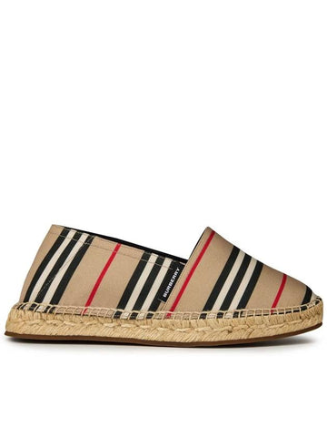 Alport Icon Striped Espadrilles - BURBERRY - BALAAN 1