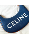 logo denim Abba shoulder bag - CELINE - BALAAN 5