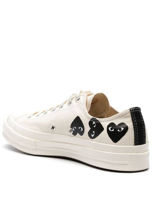 Heart Logo Chuck Taylor All Star Low Top Sneakers White - COMME DES GARCONS PLAY - BALAAN 3